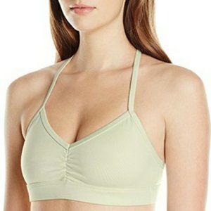 ALO Sunny Strappy Bra Icicle Glossy Small
